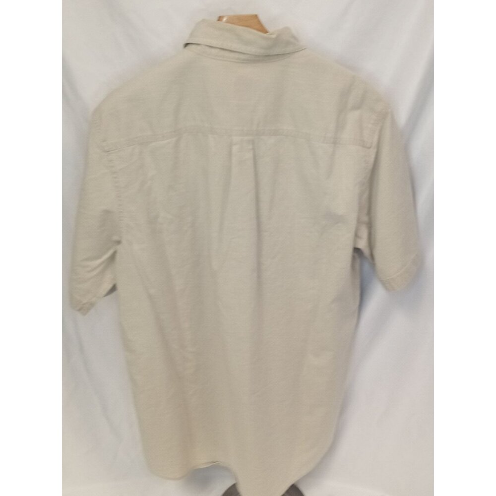 Covington Basic Editions Tan White Button Down Co… - image 12